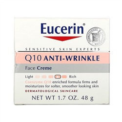 Eucerin, крем для лица против морщин с коэнзимом Q10, 48 г (1,7 унции)
