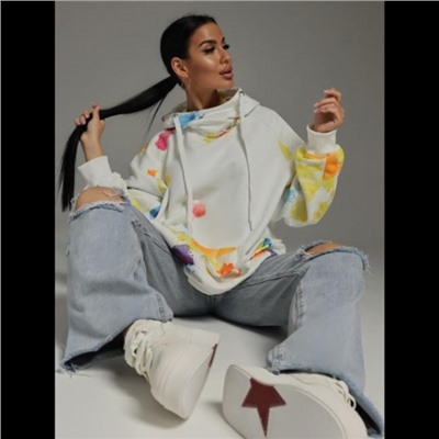 Худи женское Ваниль (Экрю)