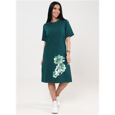 Антуриум - туника изумрудный