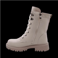 Ботинки на меху 31-11MY бежевые