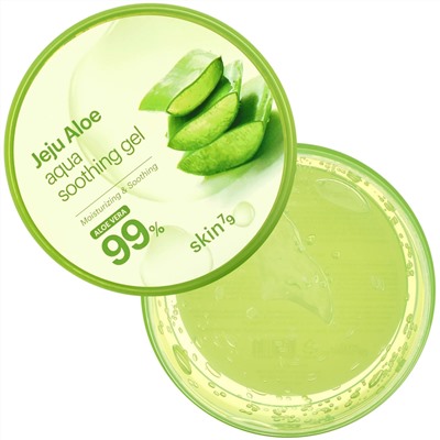 Skin79, Jeju Aloe, увлажняющий и смягчающий гель, с алоэ вера, 300 г (10,58 унции)