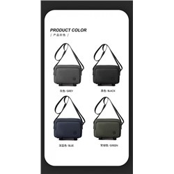 H1240-2 хаки Сумка мужская (21х14х7)