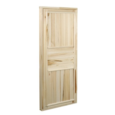 Дверь для бани и сауны «Эконом», 160×70 см, деревянная, «Добропаровъ»