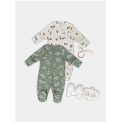 КОМБИНЕЗОН НАТЕЛЬНЫЙ ДЕТСКИЙ (2ШТ.) 14005-1-2