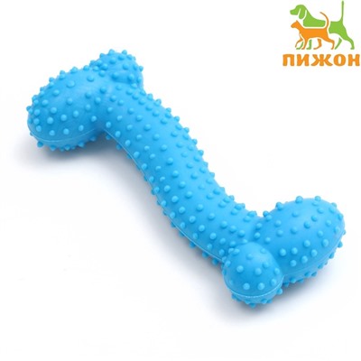 Игрушка жевательная «Любимое лакомство», TPR, 11×4 см, голубая