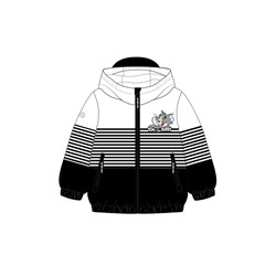 Куртка детская текстильная с полиуретановым покрытием для девочек (ветровка)