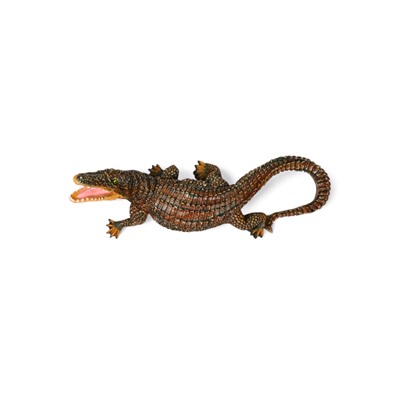 Садовая фигура из полистоуна «Крокодил», 32×83×28 см