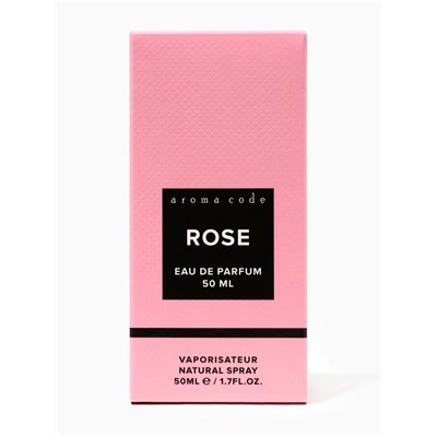 Парфюмерная вода женская Aroma Code Rose, 50 мл