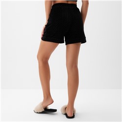 Шорты женские KAFTAN «Бархат» размер 40, черный