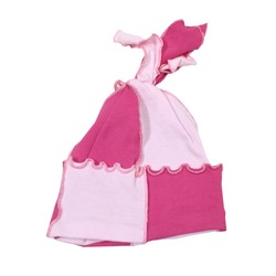 В572 Шапка-узелок для девочки "Арлекино"