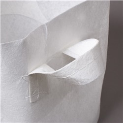 Пакет для рассады, 5.5 л, 22×20 см, спанбонд, плотность 130 г/м², с ручками, Greengo