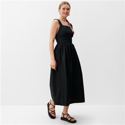 Сарафан женский MINAKU: Casual Collection, чёрное, размер 48