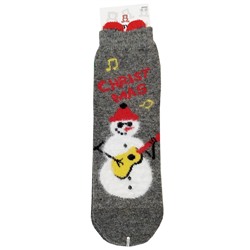 6550-06 Носки женские "Новогодние 3Д ушки"