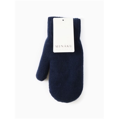 Варежки мужские MINAKU, 25 см, тёмно-синие