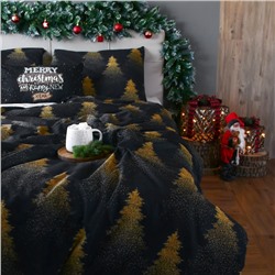 Постельное бельё дуэт «Этель» Golden Christmas, бязь