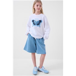 Шорты трикотажные для девочек PLAYTODAY, 1243841