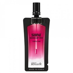 Beausta Тинт для губ / Shine Gloss Lip tint #2 Purple Pink, пурпурно-розовый, 4 мл 18333
