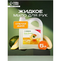 Жидкое мыло Synergetic Body Therapy «Спелая дыня», 5 л