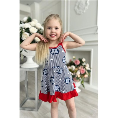 Сарафан 5109 детский (Синий)