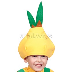 Головной убор швейный "Шапка детская "Лук Чипполино" р. 52-54