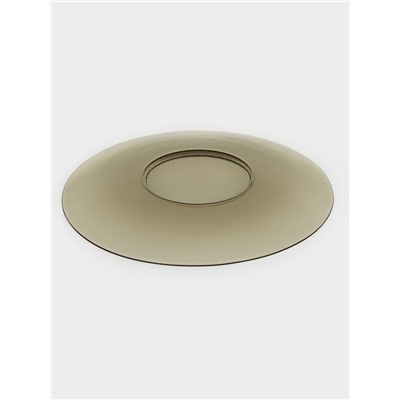 Блюдце Basilico, d=16 см, стекло, коричневое