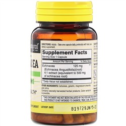 Mason Natural, Экстракт эхинацеи (цельных растений), 60 капсул
