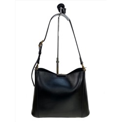 Женская сумка из искусственной кожи, цвет черный