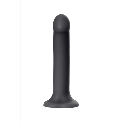 Черный фаллос на присоске Silicone Bendable Dildo XL - 20 см.