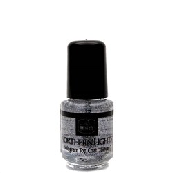 INM Northen Lights  SILVER Голографическая сушка-закрепитель лака Серебро 3.5 мл
