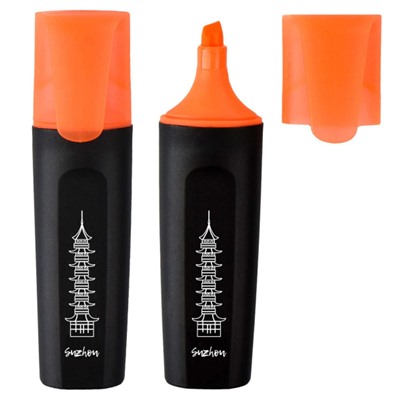 Текстовыделитель 1-4мм "КИТАЙ" оранжевый 58695 Феникс