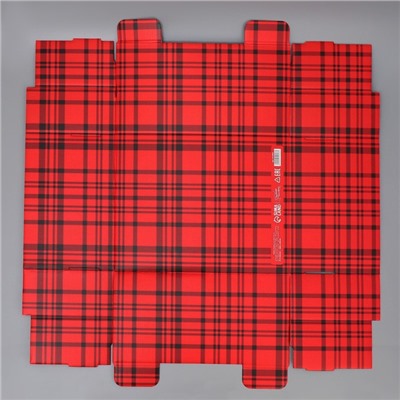 Коробка подарочная новогодняя складная «Волшебных моментов», 31×25.5×16 см