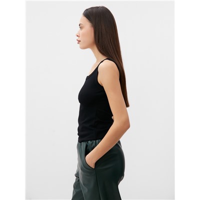 Майка женская MIST: Base, размер S, чёрная