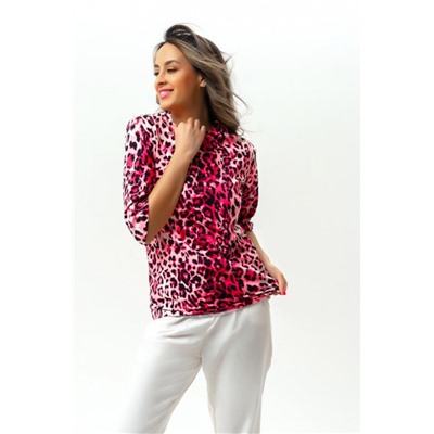 Футболка 280PNK (Розовый леопард)