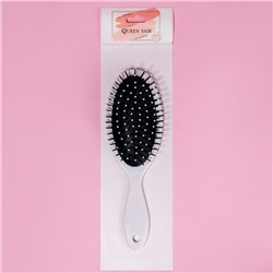 Расчёска массажная, 7×22 см, белая