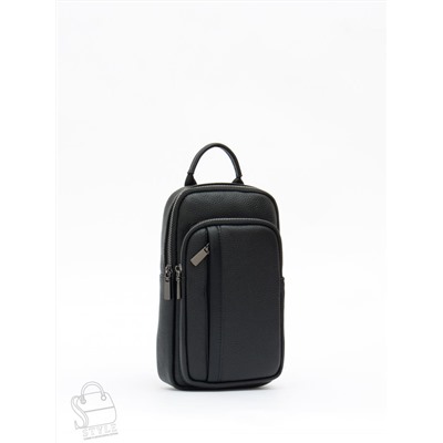 Рюкзак мужской кожаный 1102H black Heanbag