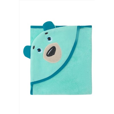 Детская полотенце накидка велюровая 90х100 НАТАЛИ, 1035167