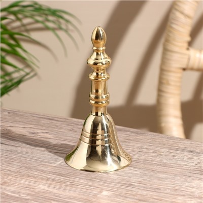 Колокольчик «Шайн», 12.5 см, латунь