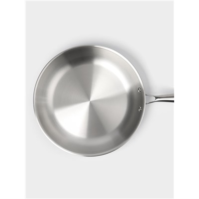Сковорода 3Ply Hanna Knövell, d=30 см, h=5.5 см, толщина 2.2 мм, индукция, нержавеющая сталь
