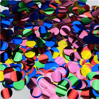 Пневмохлопушка CM003  "Бусинки счастья" / Joybeads (цветное конфетти, фольга) 30см