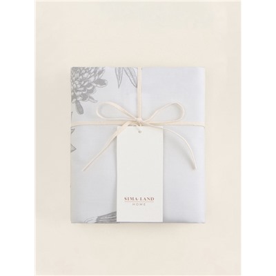 Комплект наволочек SL Home Flowers, 70×70+3 см, 2 шт., сатин, хлопок 100%