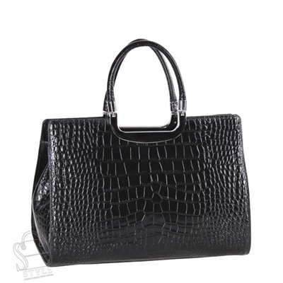 Сумка женская кожаная  8825VG black Vitelli Grassi