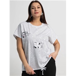 Блуза Ханна (белая) Б15356-20М