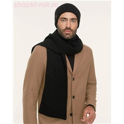 LS 136 PE 136 Комплект мужской флис (колпак+шарф) (57-59)