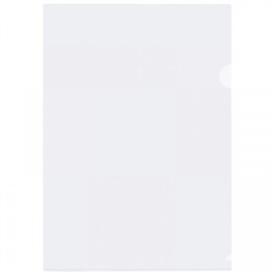 Папка-уголок (плотная)  А4 150мкр прозрачная ММ-32258 Стамм