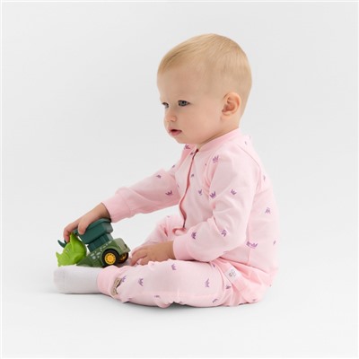 Кофточка детская MINAKU, рост 62-68 см, розовая