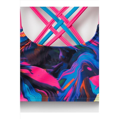 Купальный костюм трикотажный для девочек PLAYTODAY, 1241062