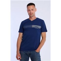 Футболка с принтом больших размеров 86095