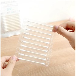 Ватные палочки в индивидуальных упаковках, 60 шт. Биоразлагаемые