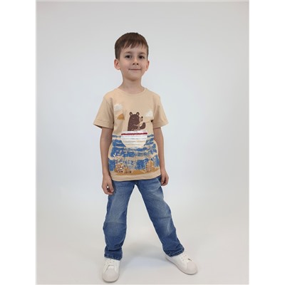 3-70-1. (Фуфайка для мальчика, Лунева )