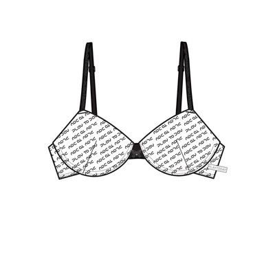 Бюстгальтер с формованными чашками